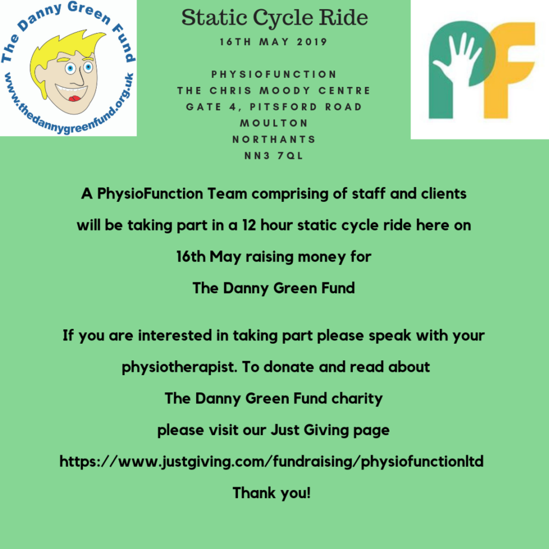 Static discount cycle physiotherapy